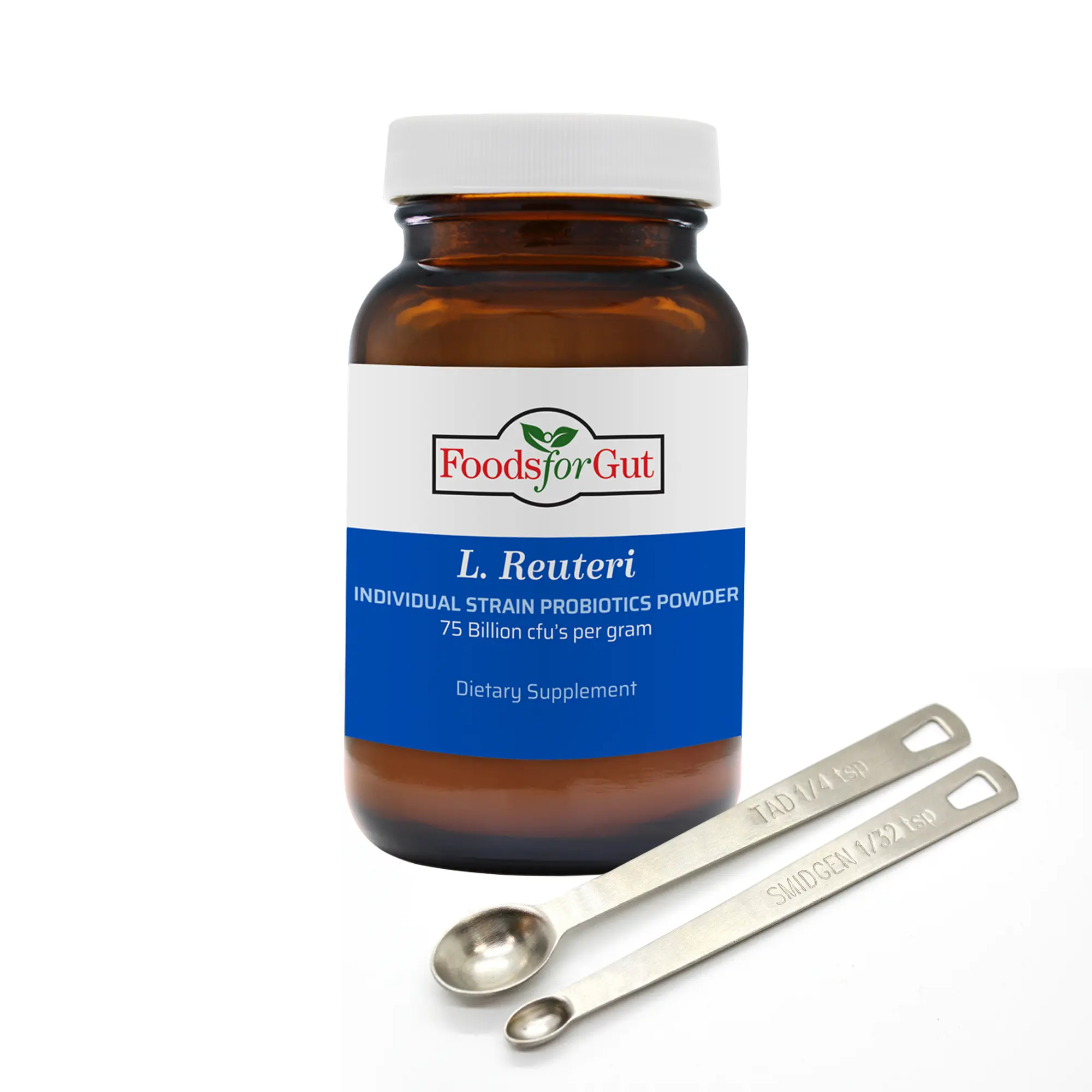 Lactobacillus Reuteri Probiotic Powder 75 Billion cfu's | Made in USA | No Additives | Direct from Manufacturer | No Third-Party Storage | Digestive & Immune Support | L. Reuteri