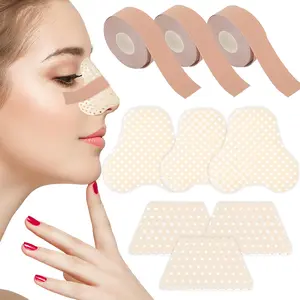 Reusable Nose Splint & Strap Kit, 9 Counts/set Nose Bridge Lifting Nose Clip & Nose Strips, Nose Care Tools for Women & Men