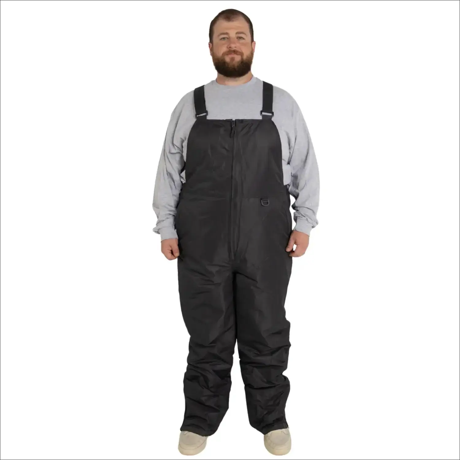 Snow Country Outerwear Men's Big & Tall Ski Bibs - Waterproof, Stretchy, Elastic Waistband, Front Zipper, Durable Fabric, Regular Short Length, 2XL-7XL