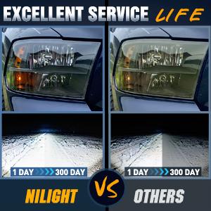 Nilight Quad Headlamp Assembly Replacement for 2009-2018 Ram 1500 2500 3500 Pickup - Black Housing, Clear Corner, Clear Lens(Only for Quad Models)