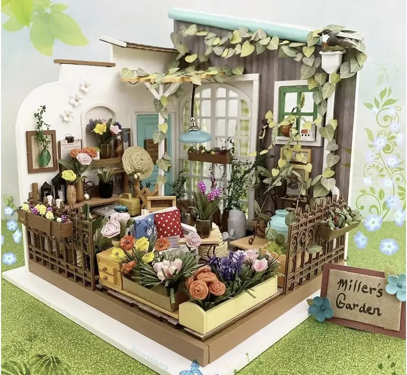 Rolife DIY Miniature Kit - Millers Garden DG108