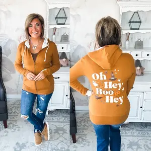 Ampersand Avenue Fullzip Sweatshirt Hey Boo Hey