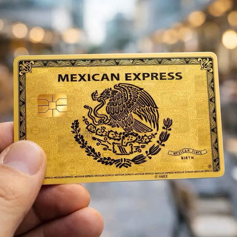 Mexican Express Debit Card Skin Sticker 2 Pack Funny Vinyl Cover