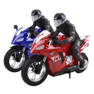 BlueGold Self-Balancing Stunt REMOTE control RC Motorcycle - USB Type Rechargeable with Independent Suspension and Shock Absorber system, Up to 70 Minutes long battery life with single charge,