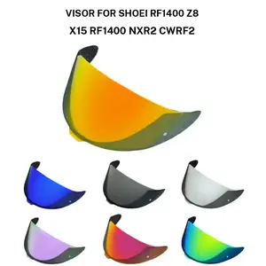 CWR F2 Z8 X15 X Fifteen Visor for SHOEI RF1400 Z 8 Helmets UV Cut Anti Scratch Replacement Lens Anti UV Protection Polycarbonate Material