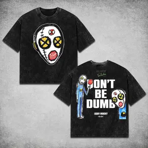 Don't Be Dumb 2026 #4 Merch For Asap Mob Fans High-quality Cotton T-Shirt, Rakim Mayers Fan Shirt Hip-Hop Shirt, Don't Be Dumb Tour Merch, Gift For Flacko Rap Fan Graphic Tee