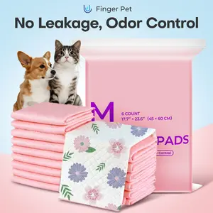 Printed Pet Training Pads Disposable Leak-Proof Quick Absorb Puppy Pee Pad