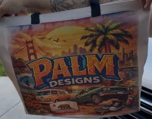 Palm Designs Custom Tote Bag