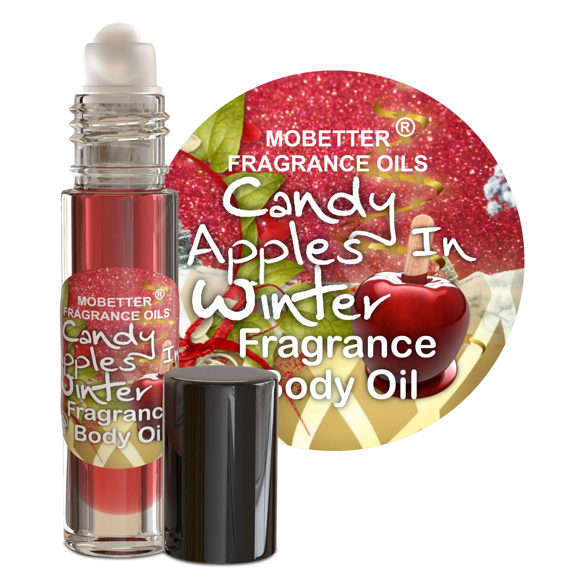 Candy Apples In Winter Perfume Fragrance Body Oil For Women's