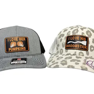 I Love Her Pumpkins/I Love His Broomstick Marching Couples Hat