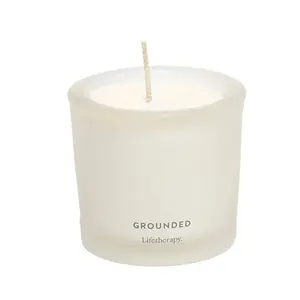 Lifetherapy Soy Votive Candle - Clean-Burning Soy Wax Blend for Calming Even Burn & Mood-Enhancing Fragrance