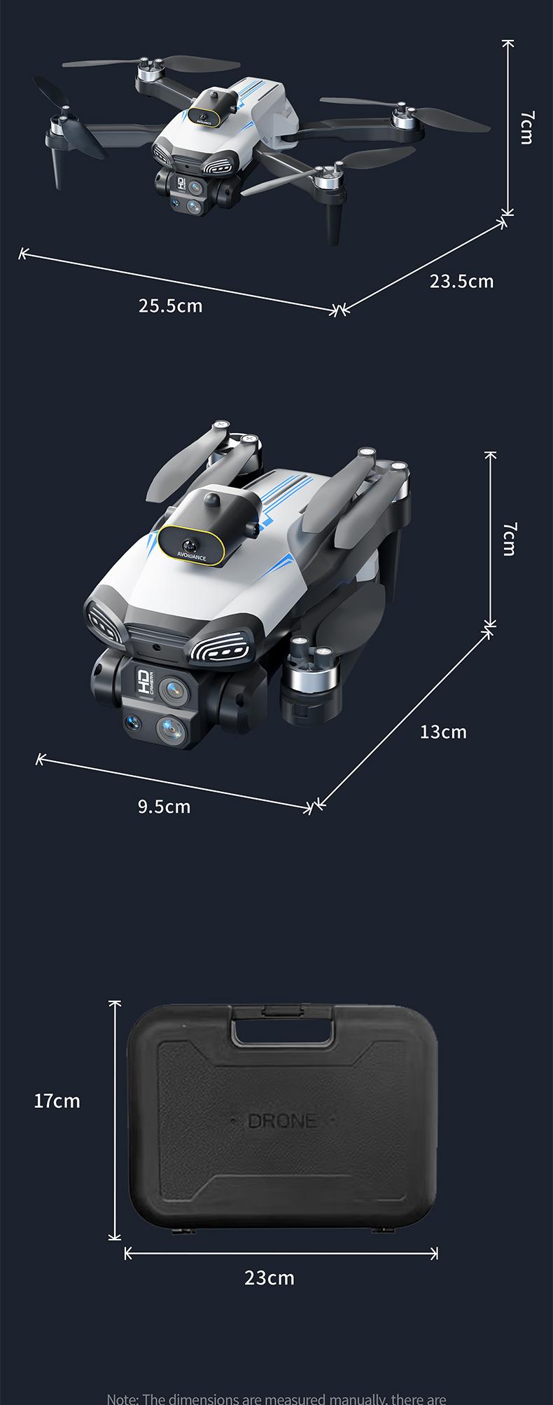 Aerial Drone C18s Pro 2026 - GPS Positioning, 4K UHD EISCamera, 5G WiFi FPV, Brushless Motors, Optical Flow Hover,Intelligent Obstacle Avoidance, Auto Return, 360° Stunt Roll,Two Batteries