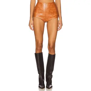 The Andamane Tami Culotte in Cuoio