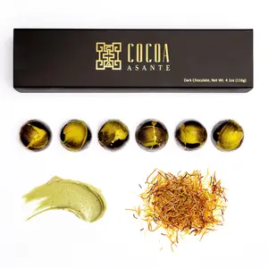 Dubai Chocolate Bonbons | Cocoa Asante Salt Dark