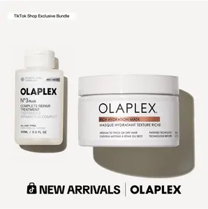 OLAPLEX Strength + Hydrate Duo - Reverse Damage & Hydrate with Repair Treatment & Rich Mask