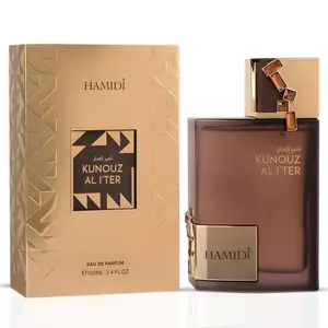 Kunouz Al Iter Eau de Parfum Spray 100ml (3.4 oz) by Hamidi