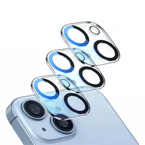3 Pack Mobile Phone Camera Lens Protector Compatible With iPhone 13 MINI 14 15 16 17 PLUS 11 12 PRO MAX