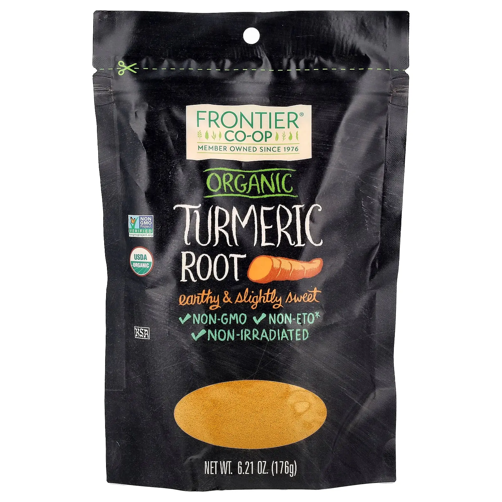 Frontier Co-op Organic Turmeric Root, 6.21 oz (176 g) Frontier Co-op Organic Turmeric Root, 6.21 oz (176 g)