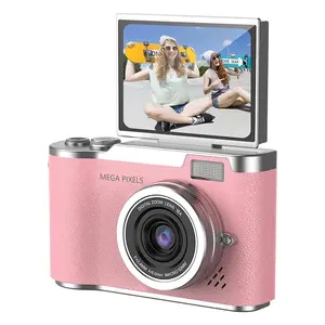 HD Digital Camera for Photography & Vlogging, 48mp, 18x Zoom, 180° Flip Screen, Flash, Card Reader, OTG, Beginner & Travel Camera
