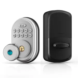 HOOWISER Smart Lock 3-in-1 Keyless Entry Door Lock for Front Door Digital Keypad Fingerprint Smart Deadbolt Secure Access