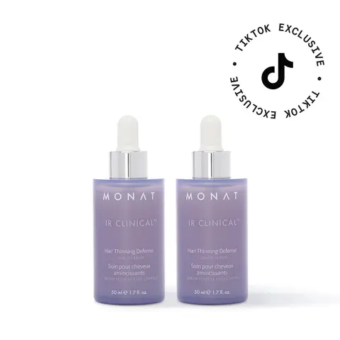 MONAT IR Clinical Hair Thinning Defense Scalp Serum (Pack of 2) – Thicker, Fuller Looking Hair Support (50 ml each)