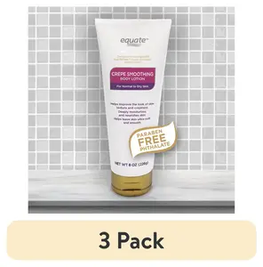 (3 Pack) Equate Crepe Smoothing Body Lotion Therapy for Normal to Dry Skin, 8 Oz, Compare to Gold Bond® Age Renew™ Crepe Corrector Body Lotion EQUATE