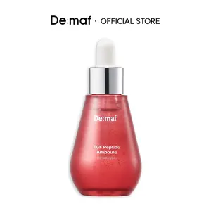 [De:maf Official] EGF Peptide Ampoule 1.86 fl. oz. (55ml) | Youth-Enhancing Hydration | Firming & Anti-Aging  | Fast-Penetrating Serums for sensitive skin | Smooth, Silky Radiant Moisture Repair