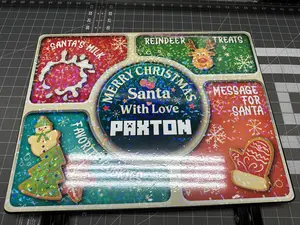 Large TV Tray Table sticker for your folding table My Vinyl Cut brand Removable Vinyl Laminated Send me your custom file