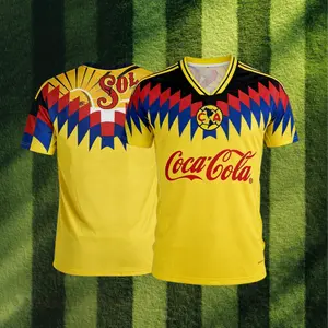 Barcelona Home Red  Blue Retro Short Sleeve Soccer  Football Jersey LALIGA