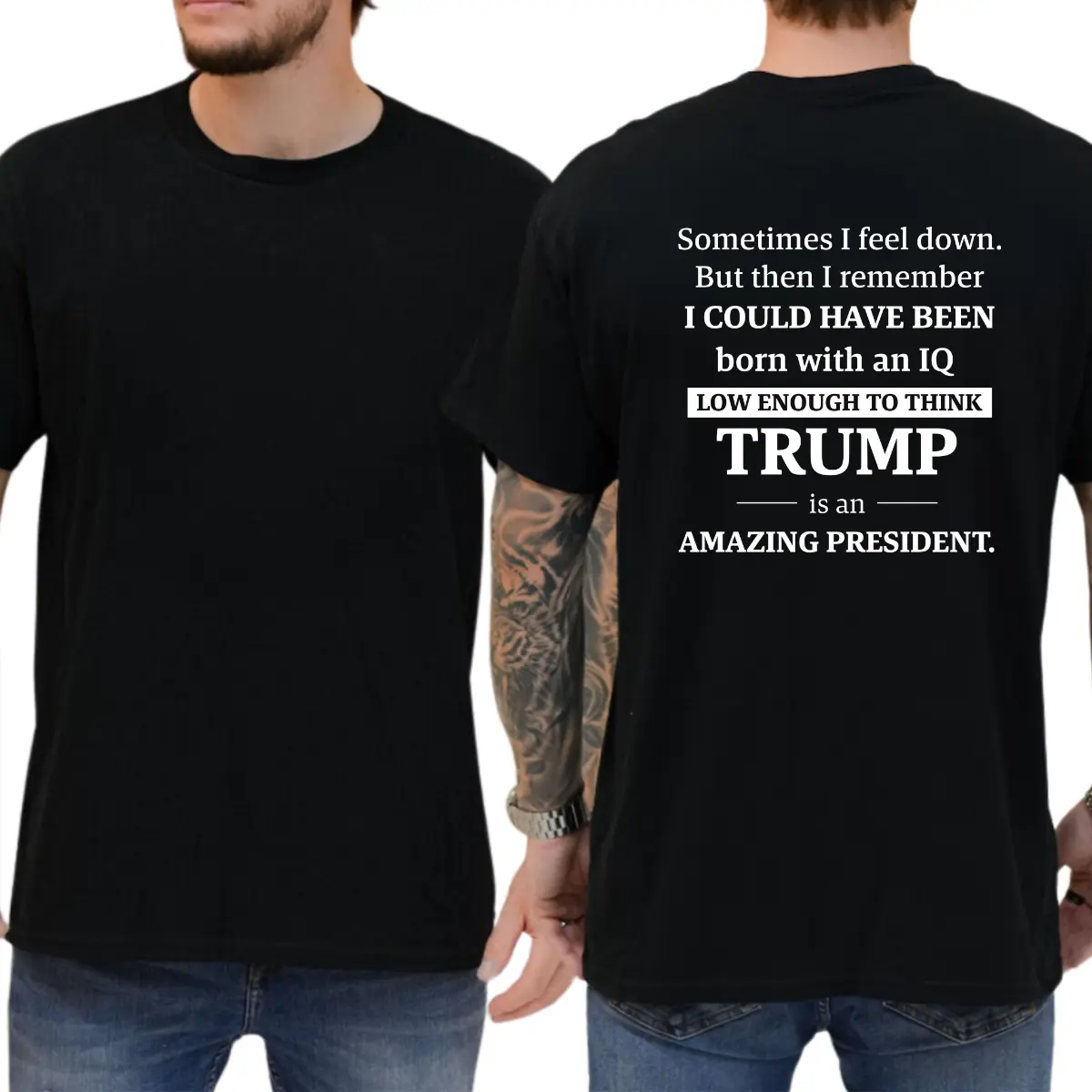 Sometimes I Feel Down But Then I Remember T-shirt, Unisex Graphic Tees, Funny Shirts, Liberal Tee, 8647 Shirt,tshirt,american