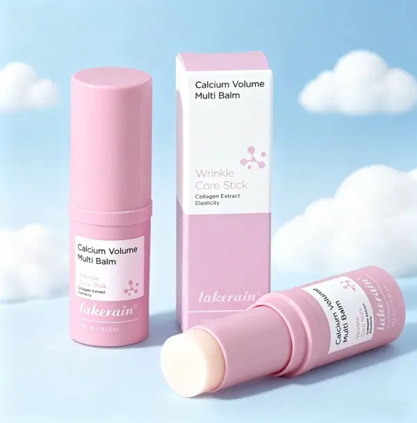 Calcium Volume Wrinkle Bounce Balm Stick - All-Over Hydrating Eye & Face Stick with Collagen, Hydrates Skin, Locks in Moisture, Targets Fine Lines & Dry Patches, Boosts Elasticity for Midlife Skin, Hydrate hydro boost care