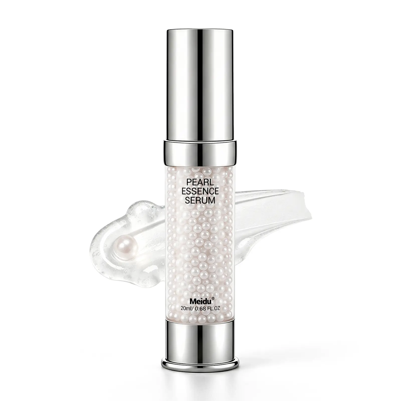 MEIDU Pearl Essence Serum 20ml - Deeply Hydrates, Prevents Moisture Loss, Restores Skin's Elasticitv, Suitable forAllSkin Types