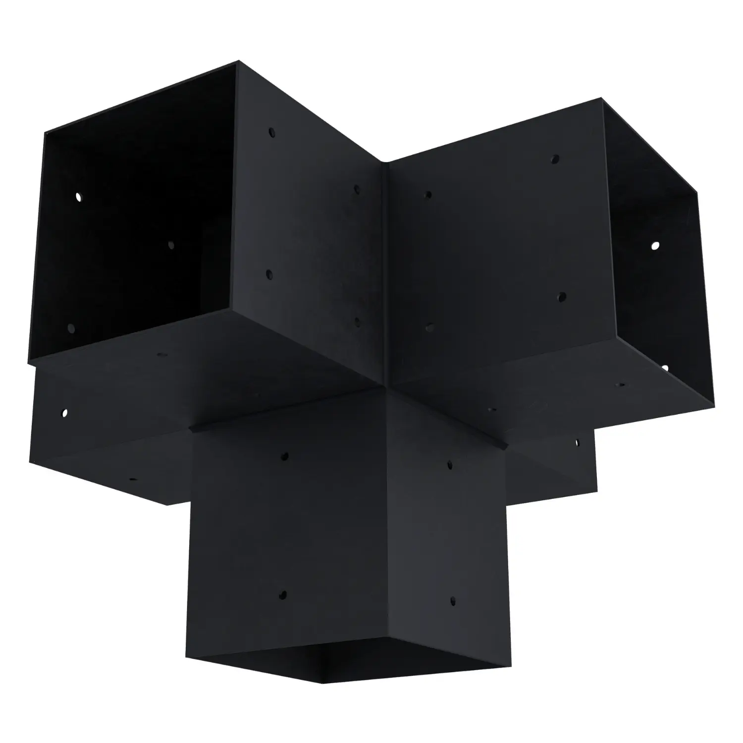 Universal 5-Way 6x6 Center Roof Bracket (12-Gauge Steel)
