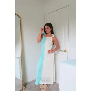 Aquamarine Maxi Coverup Dress