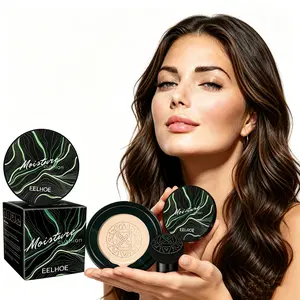 Mushroom Head Cushion BB Cream — Covers facial imperfections, brightens the finish, delivers a natural nude look with enhanced glow; BB cream, liquid foundation, cosmetics, flawless, foundation-like