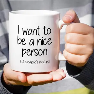 [Black Friday]HarleyLand Funny Friendship Gifts for Women,11oz Coffee Mug Gifts for Sisters Mom Grandma Wife Daughter,Sister Gifts from Sister