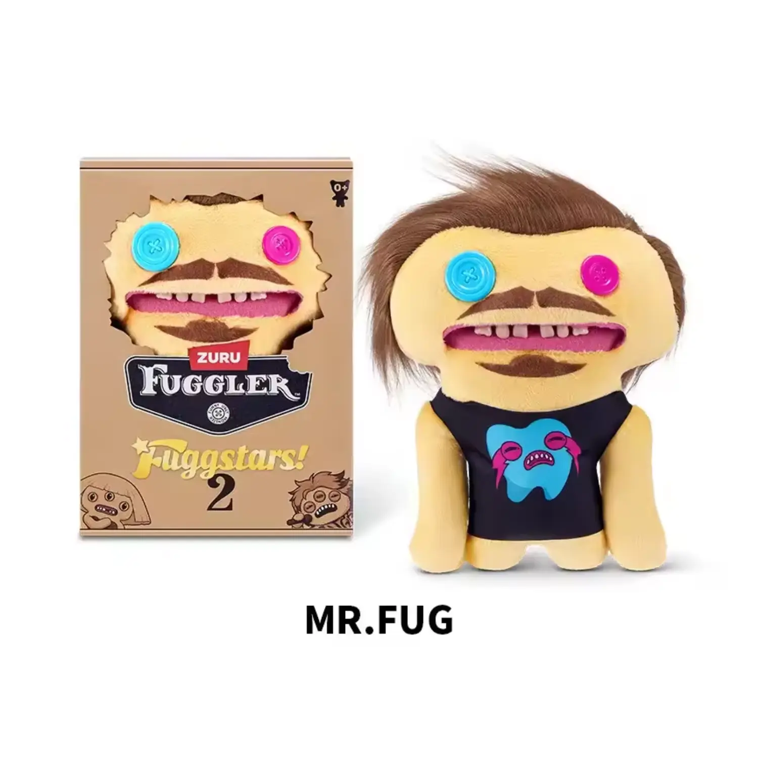 ZURU Fugglers Fugg Stars Series 2 9" Plushies (Mr. Fug)