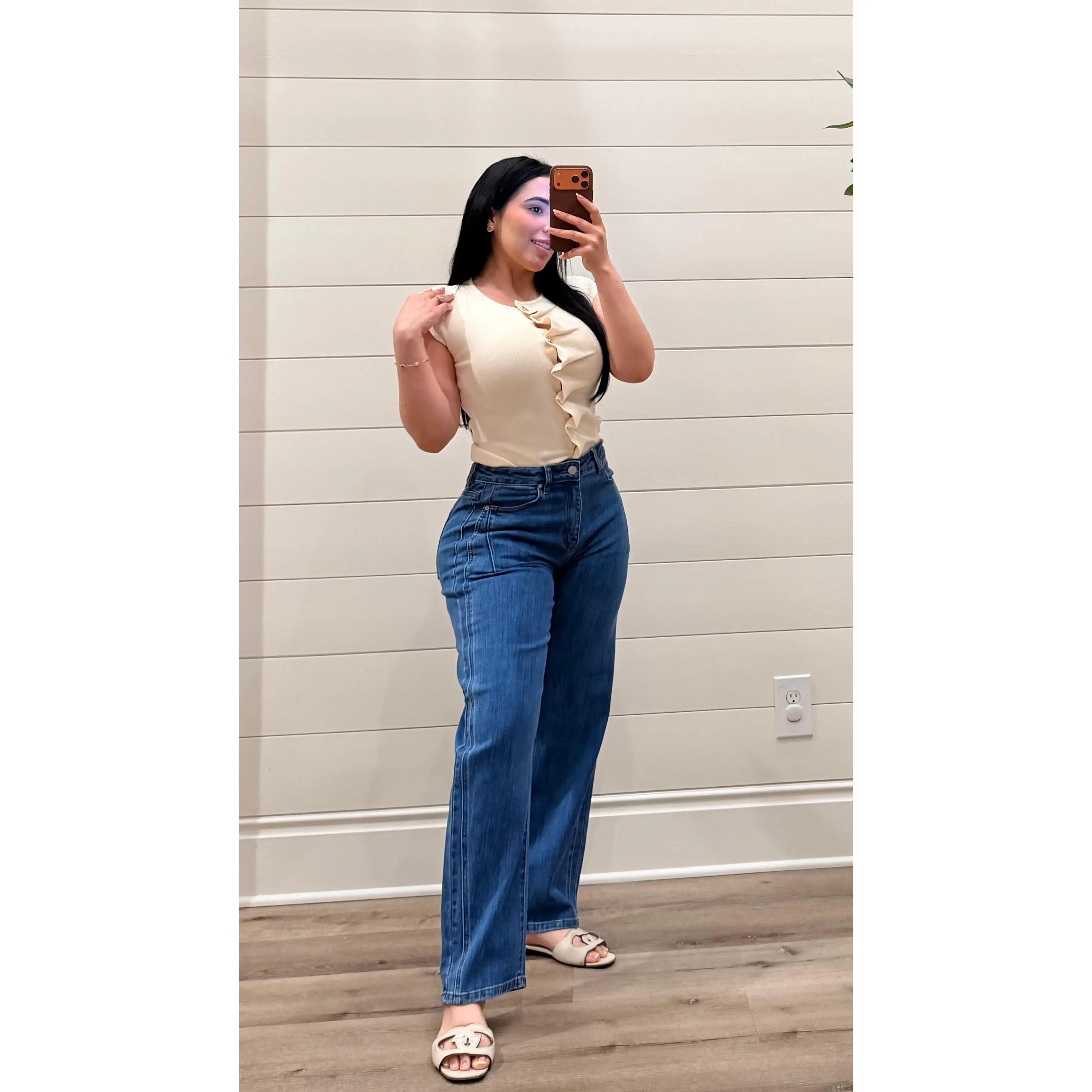 High Rise Baggy jeans
