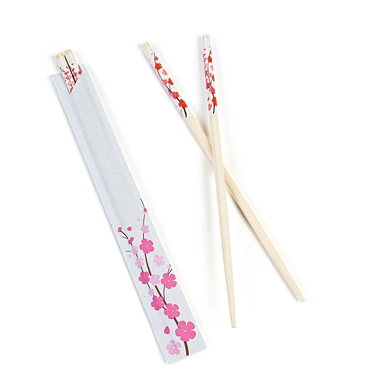Cherry Blossom Wood Chopsticks - 24 Pc., Dinner, 9 In