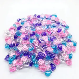 30 PCs /50 PCs /80 PCs/bag, 600g/barrel, 5-in-1 laundry beads, with options of barrel and bag, lasting fragrance, 5-in-1 cleaning balls, suitable for daily use at home, Laundry Pods