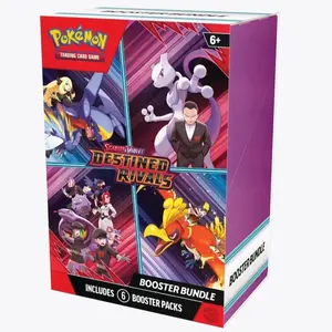 Pokémon Trading Card Game Destined Rivals Booster Bundle - Includes 6 Booster Packs - Scarlet & Violet Series - Ages 6+