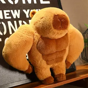 Capybara Plush Toy – Soft Stuffed Animal, 45cm (17.7inch) – Unique and Fun Gift for Animal Lovers, Perfect for Collecting and Home Decor