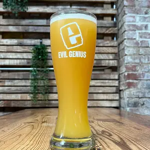 Evil Genius 23oz Giant Beer Glass