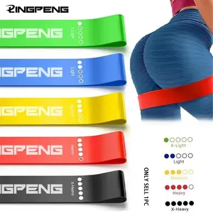 Different Resistance Bands Yoga Band Fitness Exercise Training Hip Tension Band Leg Squat Dance Elastic Loop Stretch Band Workout Band Home Workout Equipment