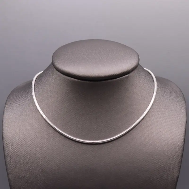 Sterling Silver Necklace - Snake Style