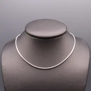 Sterling Silver Necklace - Snake Style