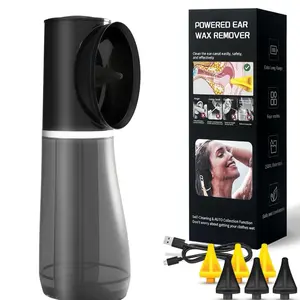 Smart Ear Massage & Cleaning Device | 4-Mode Warm Water Stimulation | Dual Tank Ear Irrigation System | IPX7 Waterproof | Ear Cleaner for Deep Relaxation & Gentle Ear Wax Removal