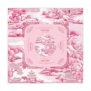 Pink Pagoda Mahjong Tablecloth, Charleston Rules, Beginner Instructions