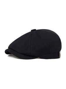 Men's Flax Newsboy Cap Gatsby Ivy League Style, Classic Beret Hat, Casual Hat, High Quality Hat, Stylish Hat, Comfortable and Durable, Suitable for All Seasons