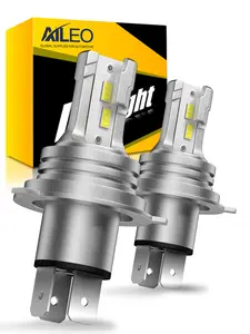 AILEO 2PC H4 LED Headlight Bulbs H4 9003 HB2 LED Hi-low Beam Headlights 6000K Super bright 8000LM Plug And Play Car Headlights